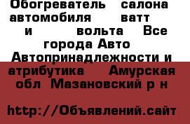 Обогреватель   салона  автомобиля  300 ватт,  12   и   24    вольта. - Все города Авто » Автопринадлежности и атрибутика   . Амурская обл.,Мазановский р-н